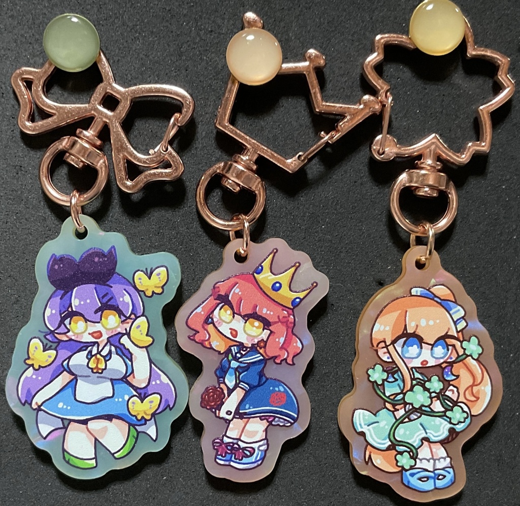 女子組アクキー