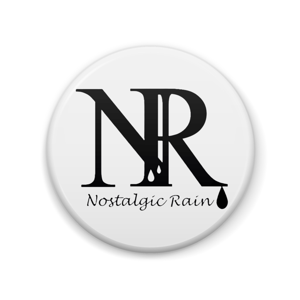 NRロゴ缶バッジ（大）