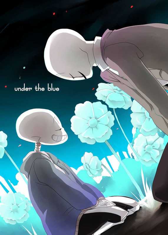 under the blue