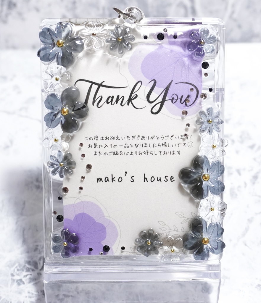image color case Flower Series Black