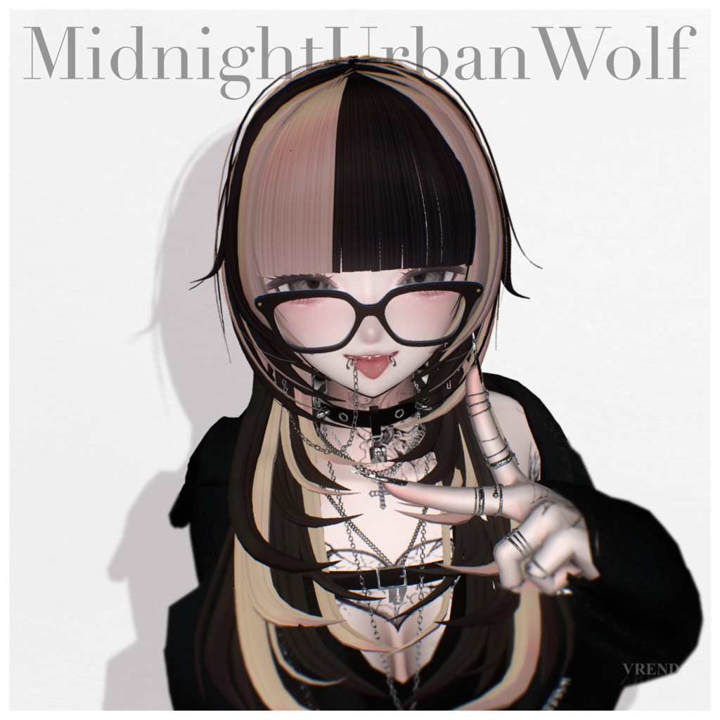 MidnightUrbanWolf【10アバター対応】
