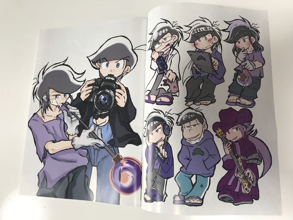 血の繋がらない松野家のイラスト集