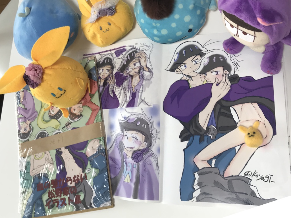 血の繋がらない松野家のイラスト集