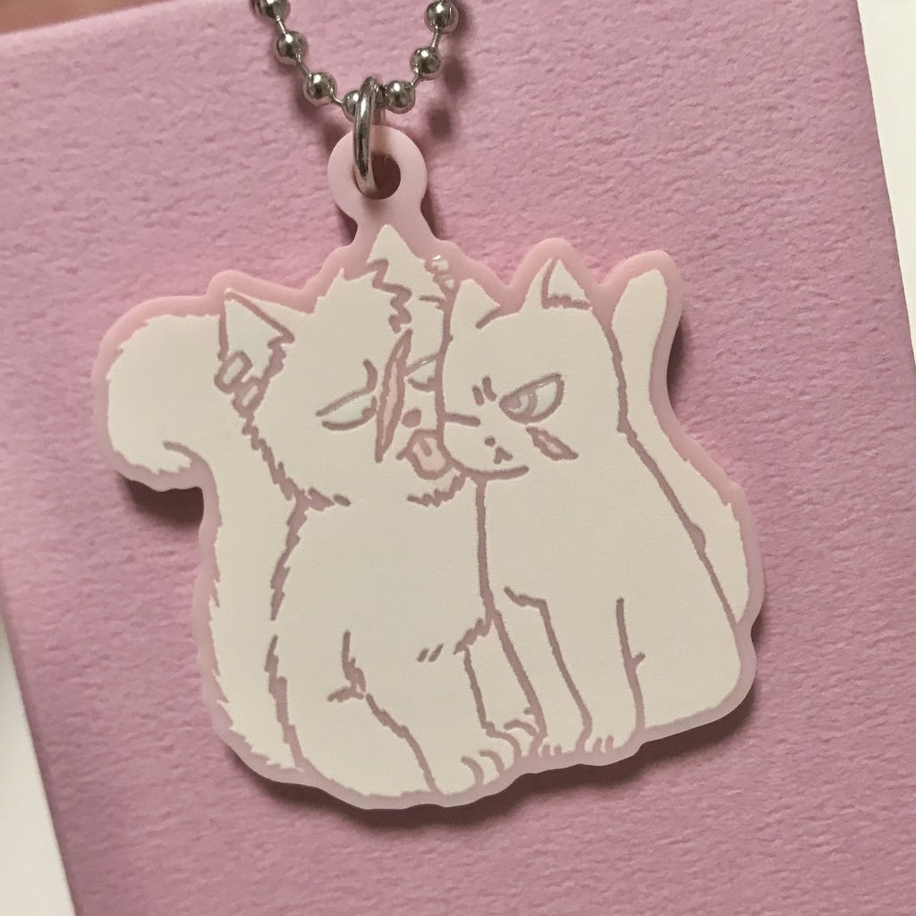 猫ちゃんアクリルキーホルダー