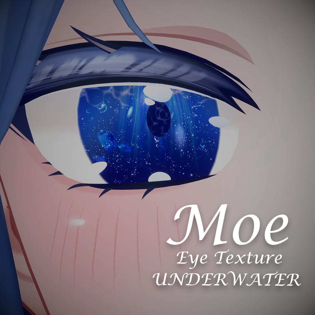 【Moe萌対応】Eye Texture-Underwater