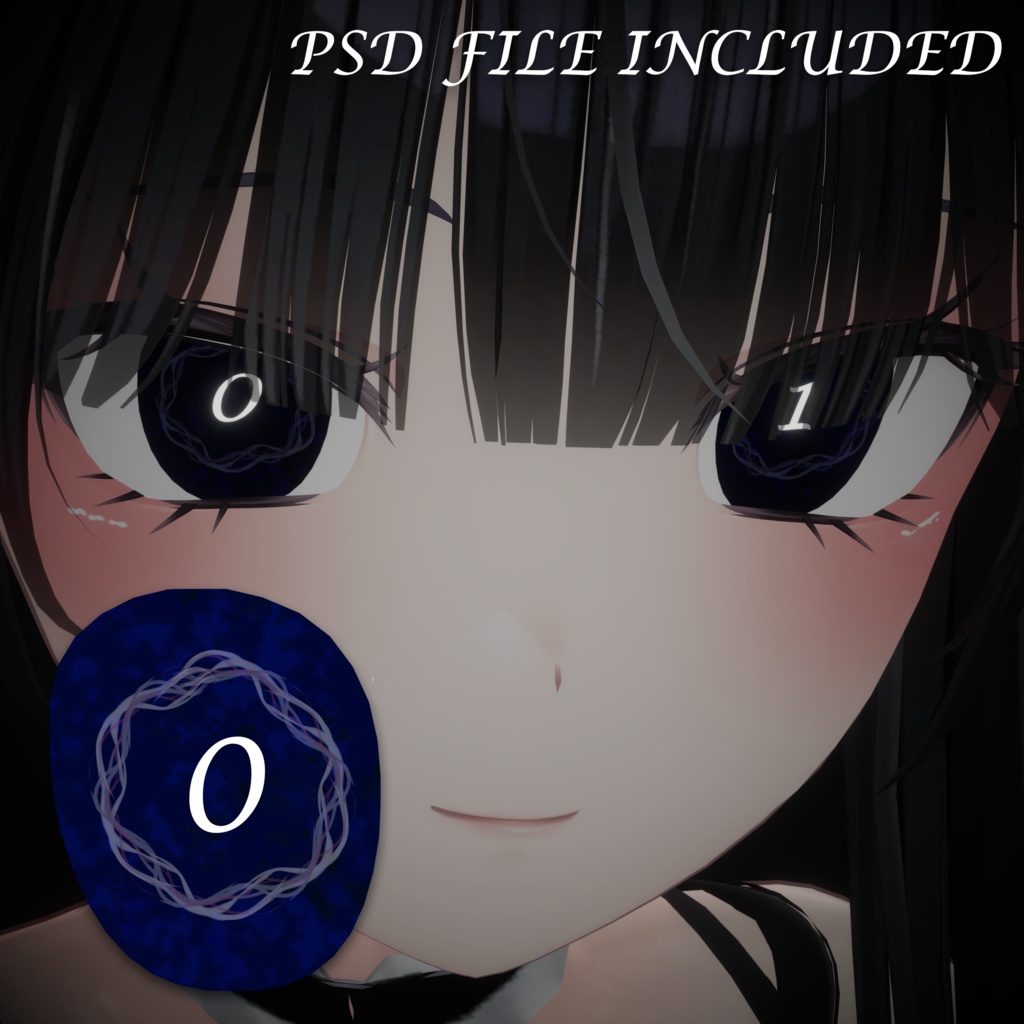 【Selestiaセレスティア対応】Eye Texture-Countdown