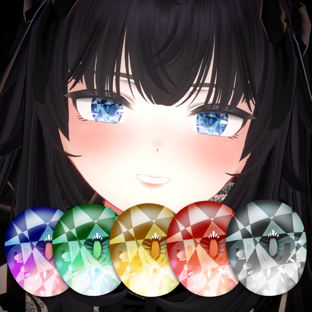 【ヴェール・Velle対応】Eye+Make up Texture-Gemstone