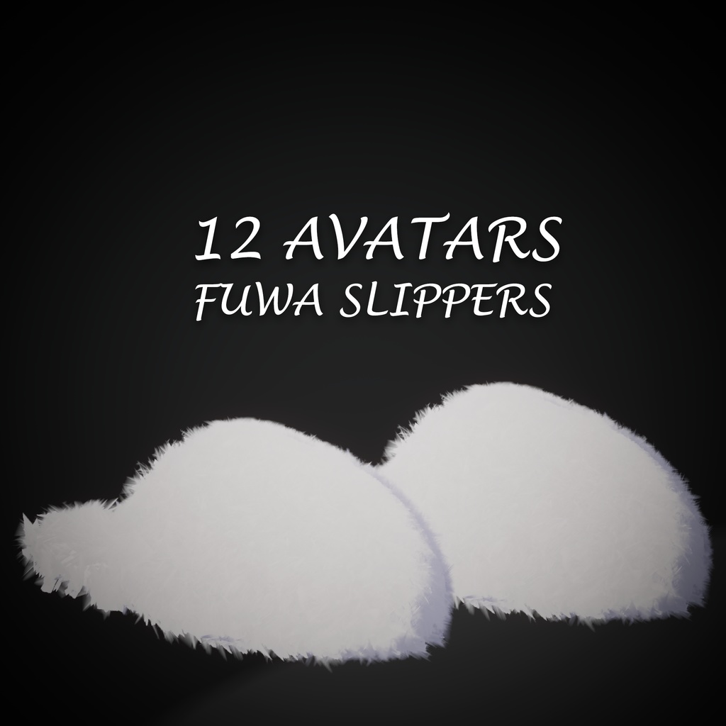 【12アバター対応】Fuwa Slippers