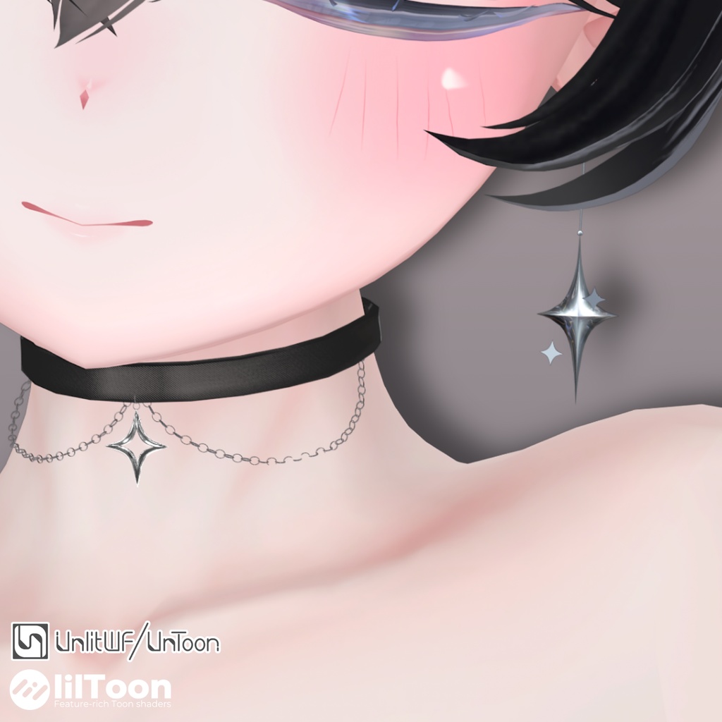 【アクセサリー】Veloria(イアリング、チョーカー、クラウン)