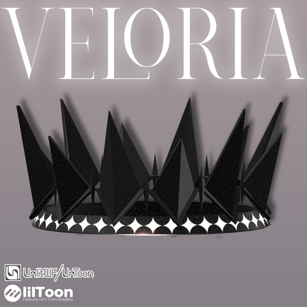 【アクセサリー】Veloria(イアリング、チョーカー、クラウン)