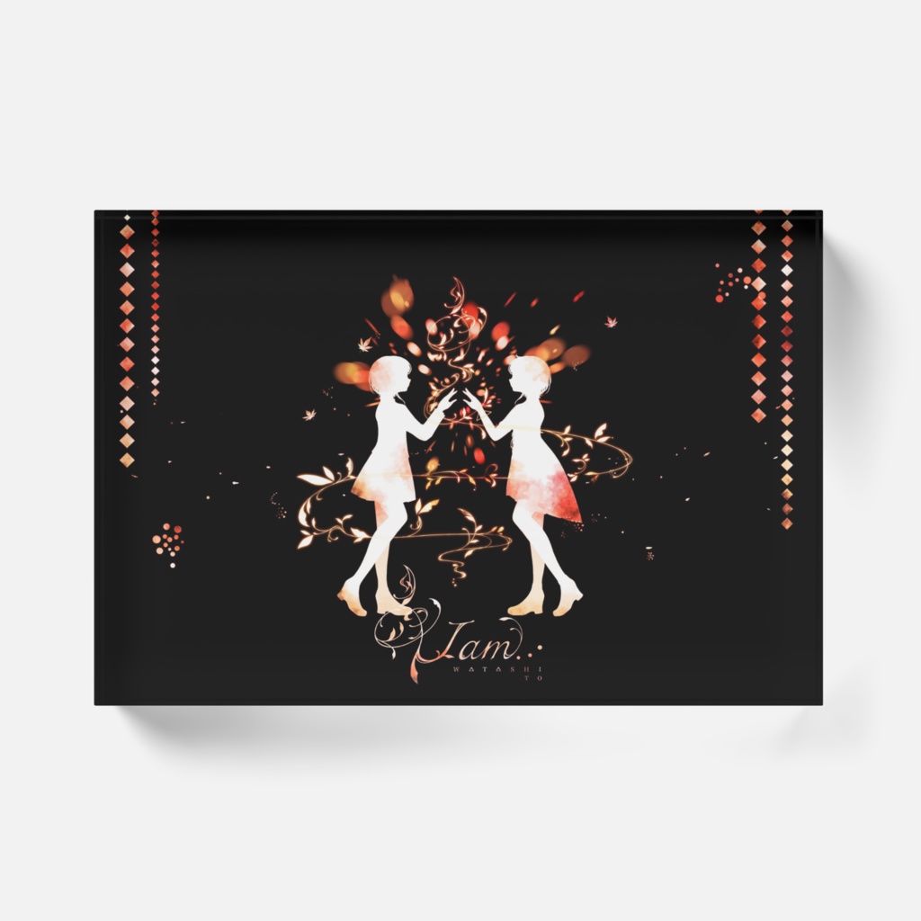 「I am...」ビジュアルアクリルブロック