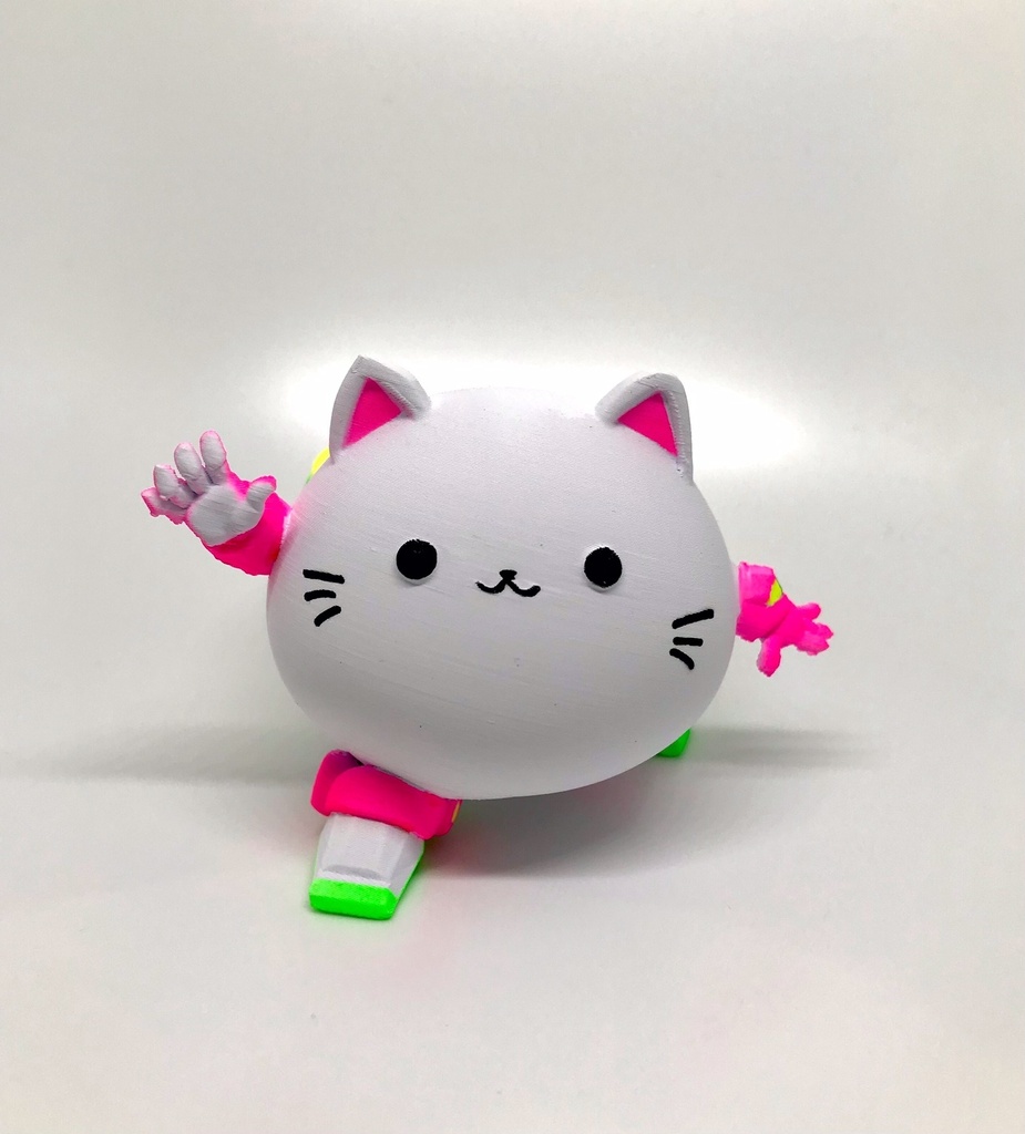 Miniニャポリタンク 03(ガチャを乗せて遊べる!3Dプリントフィギュア)