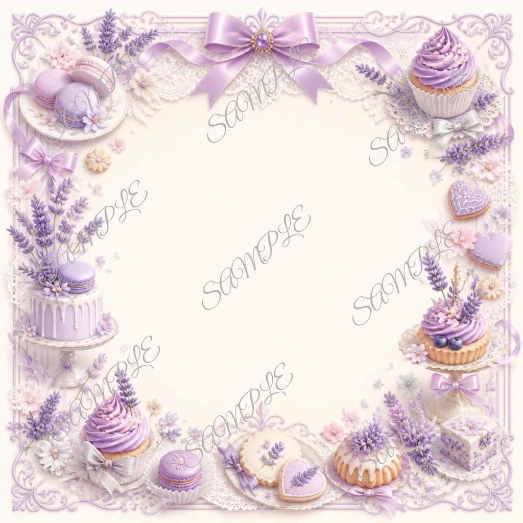 Lavender Sweet Garden |10 Digital Paper Set