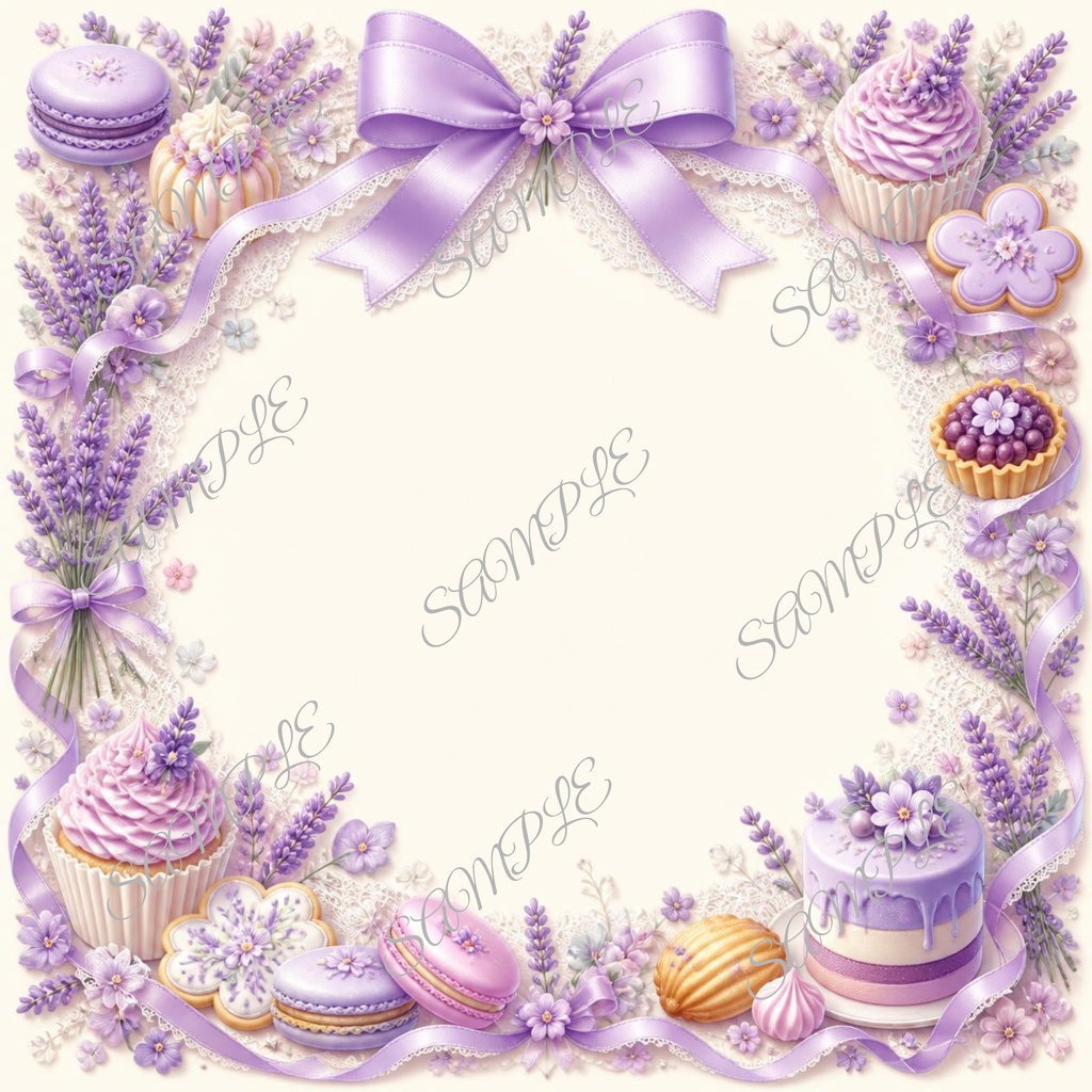 Lavender Sweet Garden |10 Digital Paper Set