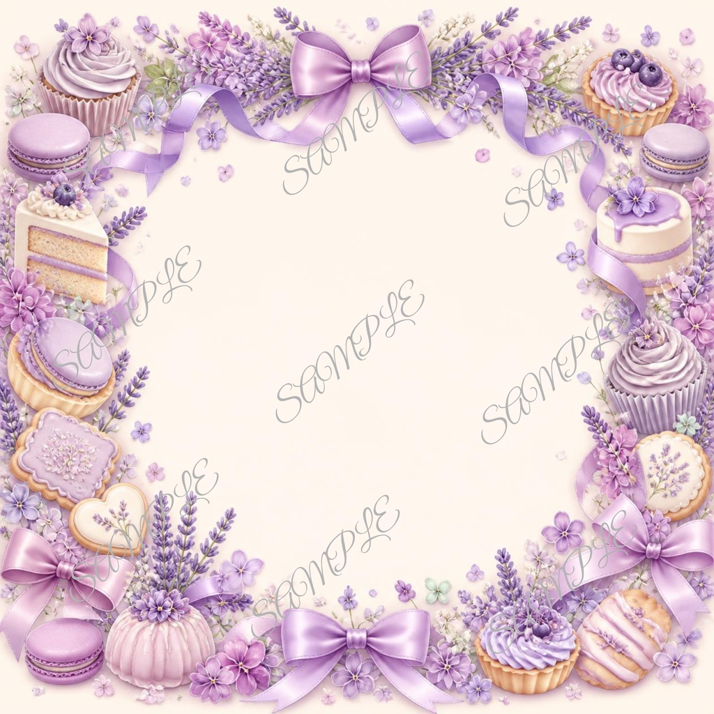 Lavender Sweet Garden |10 Digital Paper Set