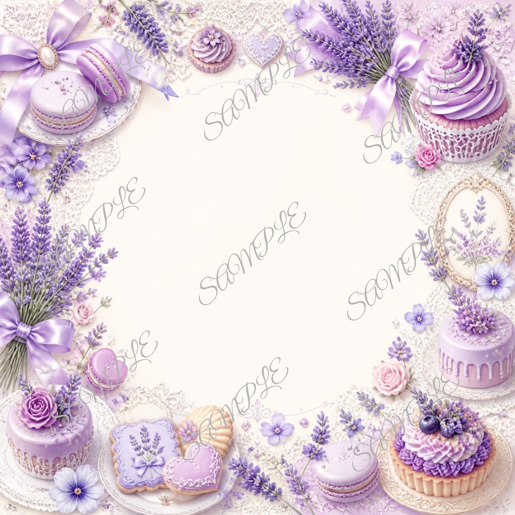 Lavender Sweet Garden |10 Digital Paper Set