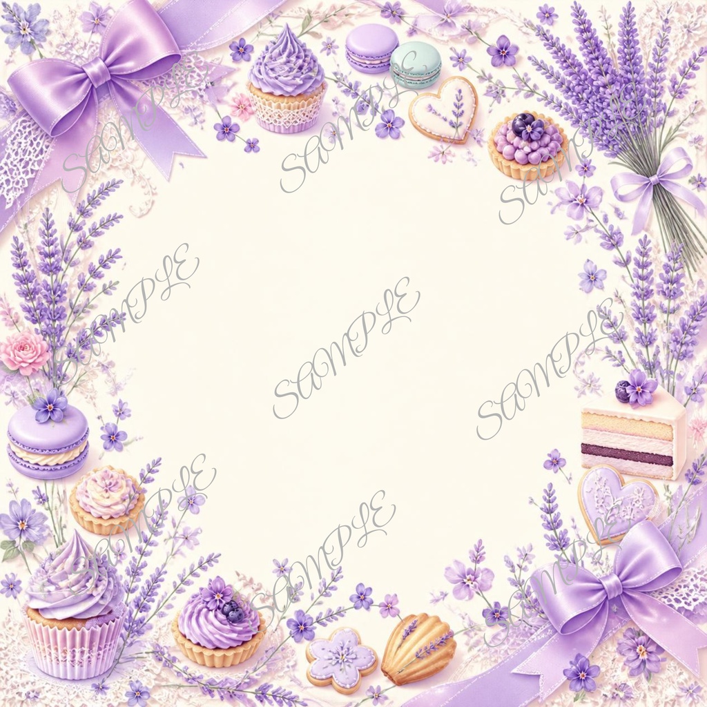 Lavender Sweet Garden |10 Digital Paper Set