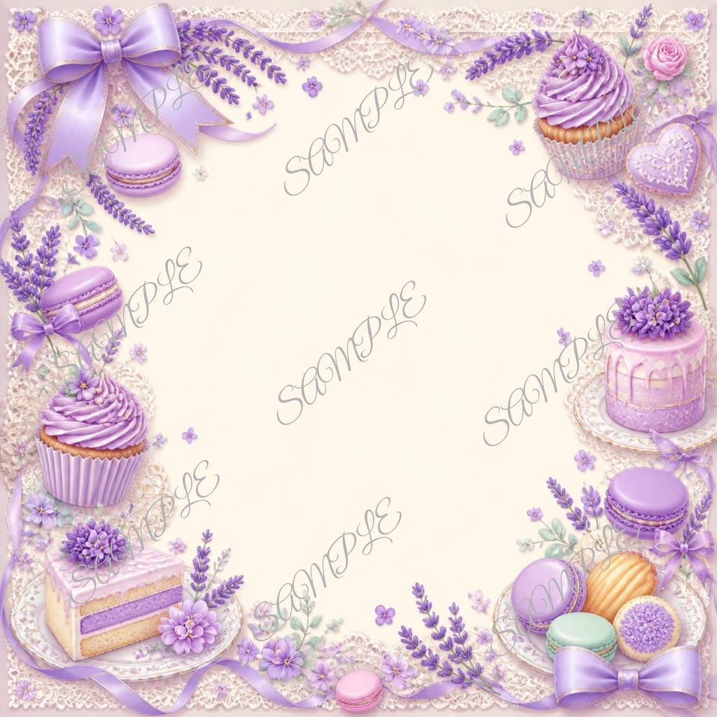 Lavender Sweet Garden |10 Digital Paper Set