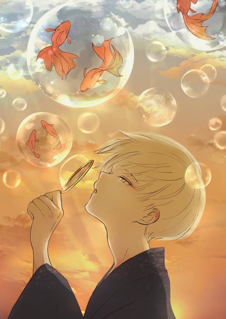 ポストカード「風」