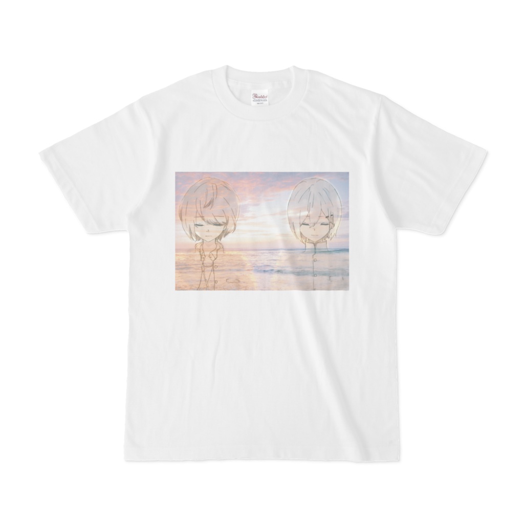 水平線Tシャツ