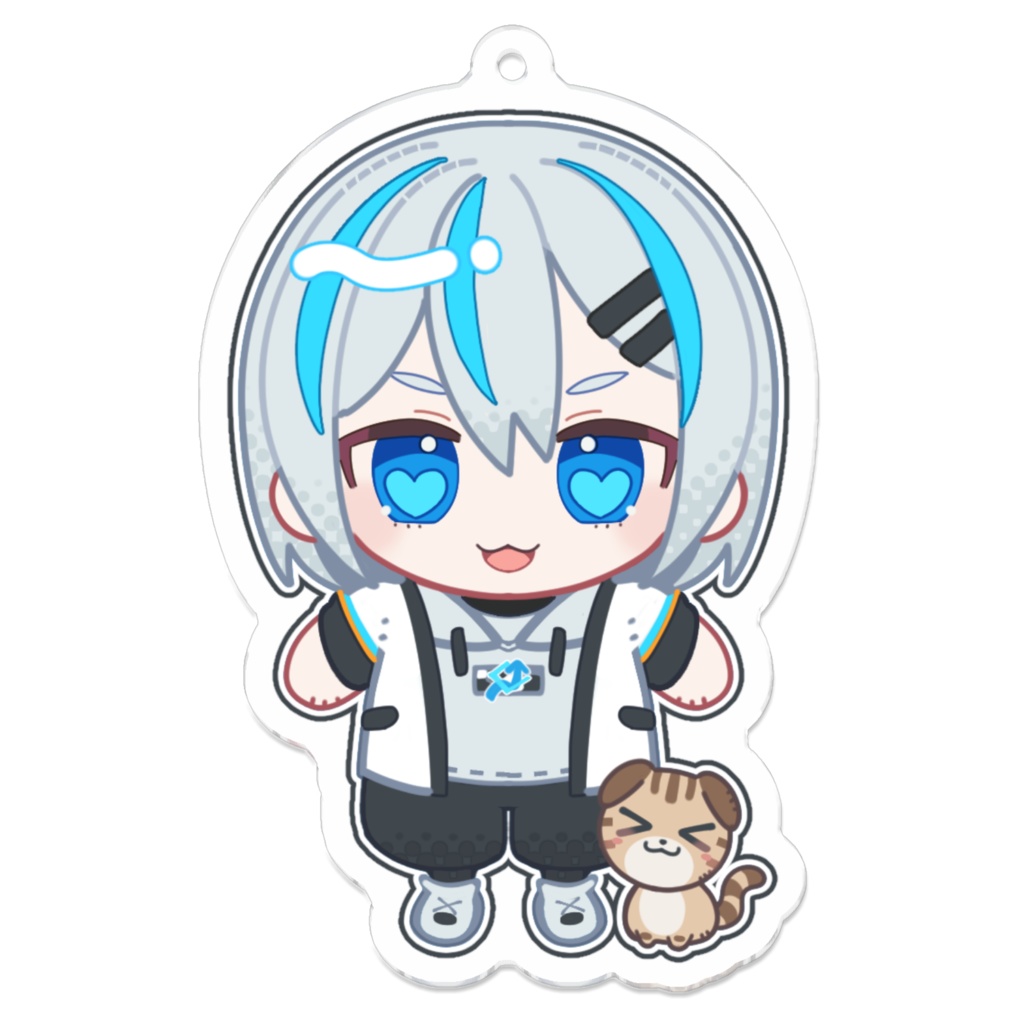 ぬいうきまるアクリルキーホルダー