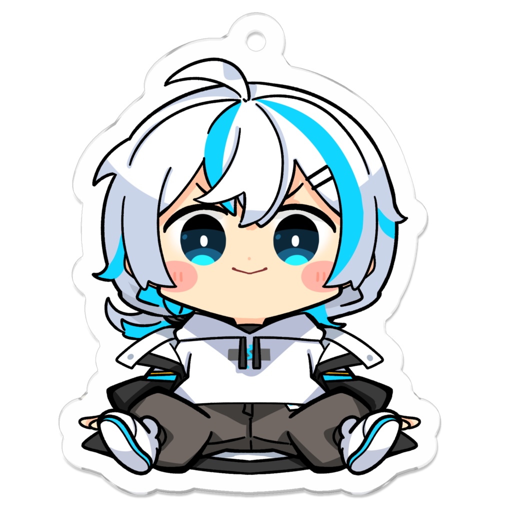 【アクキー】2025生誕祭グッズ「ぽてっと座りました。」