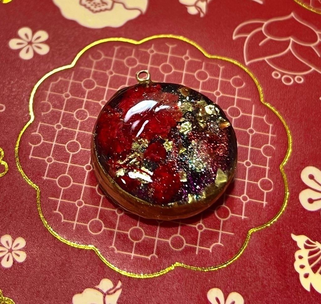 イニシャル　M  キーホルダー
