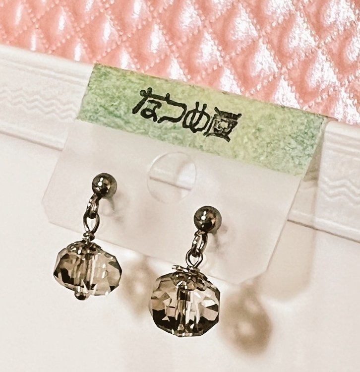 【ﾋﾟｱｽ】キラキラ スモーキー　　(ｲﾔﾘﾝｸﾞ変更可能)