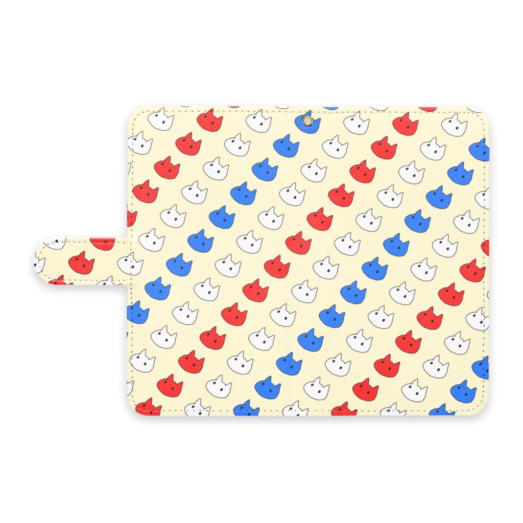 スタンプのスマホケース【トリコロール+1】