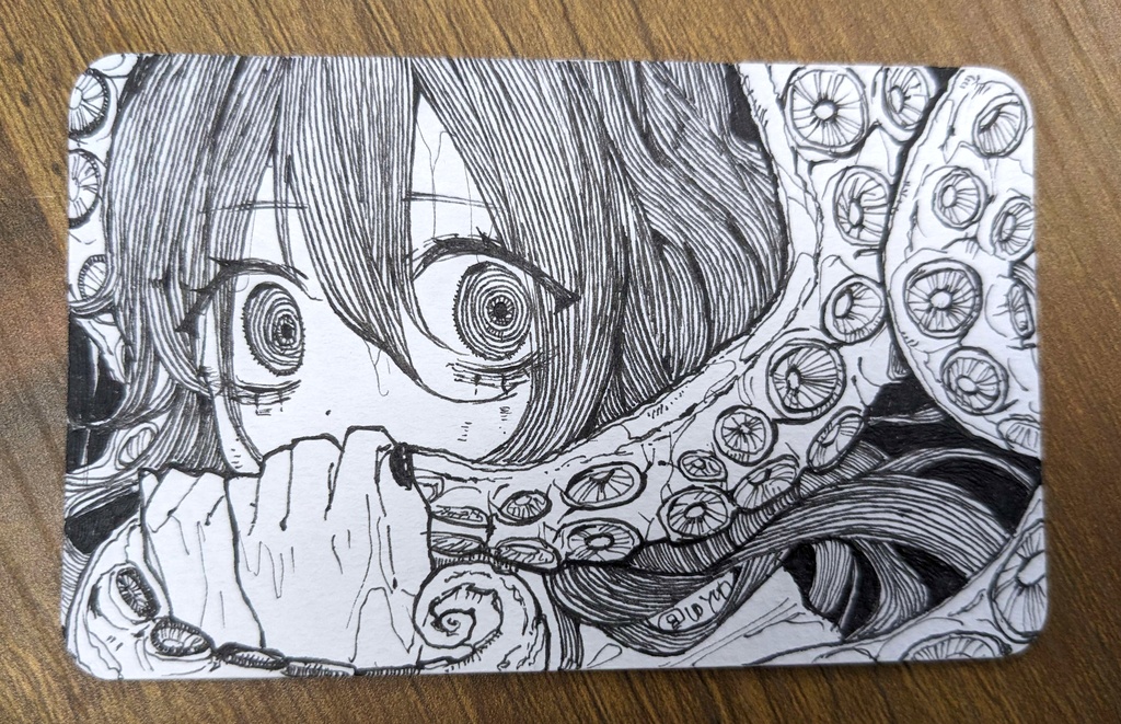 🐙(5.8×9.5㎝)