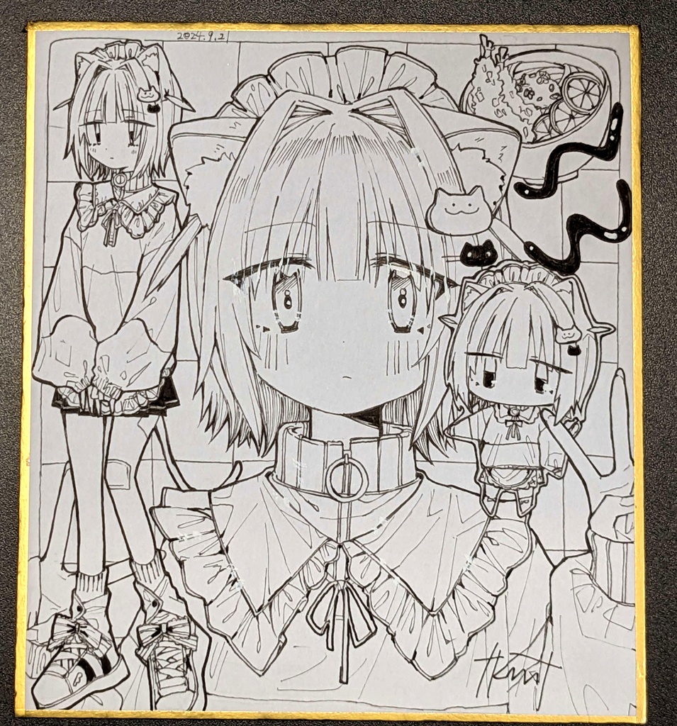 👾♡(13.5×12㎝)