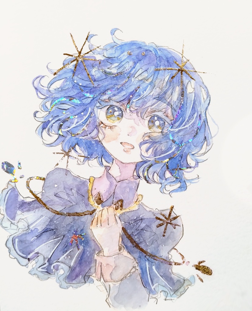 箔押しアナログ原画