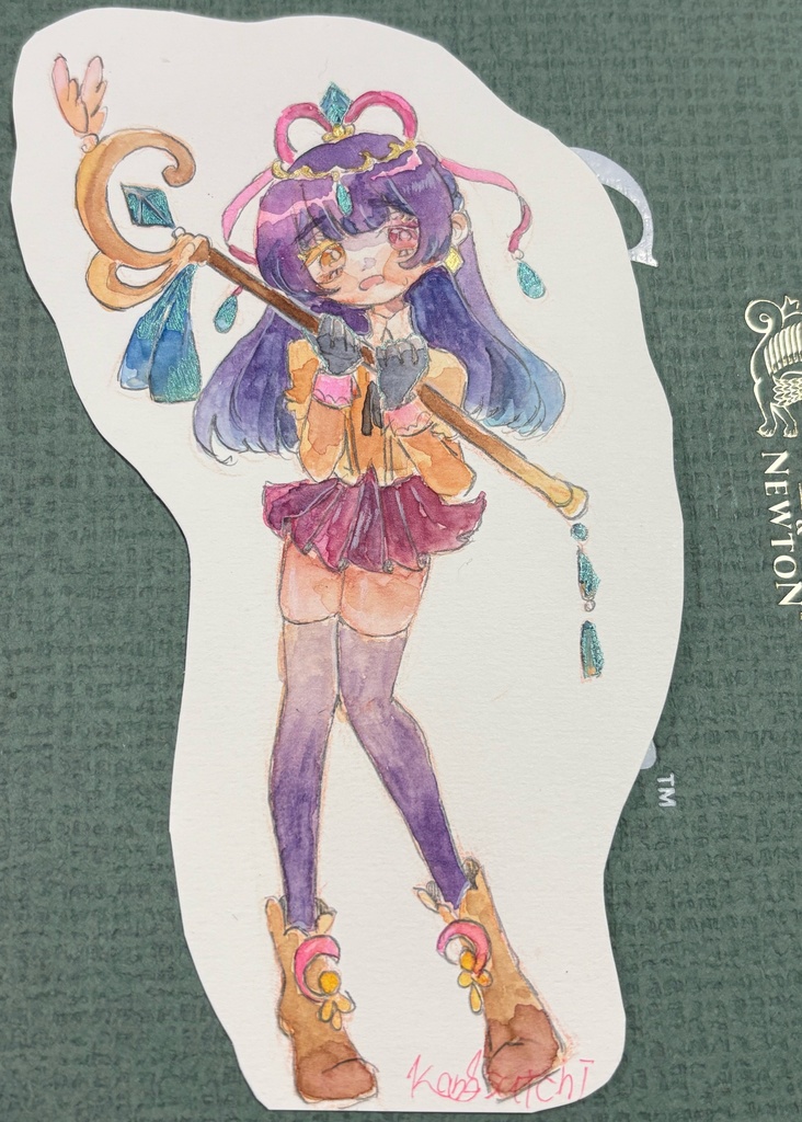 紫髪の魔女