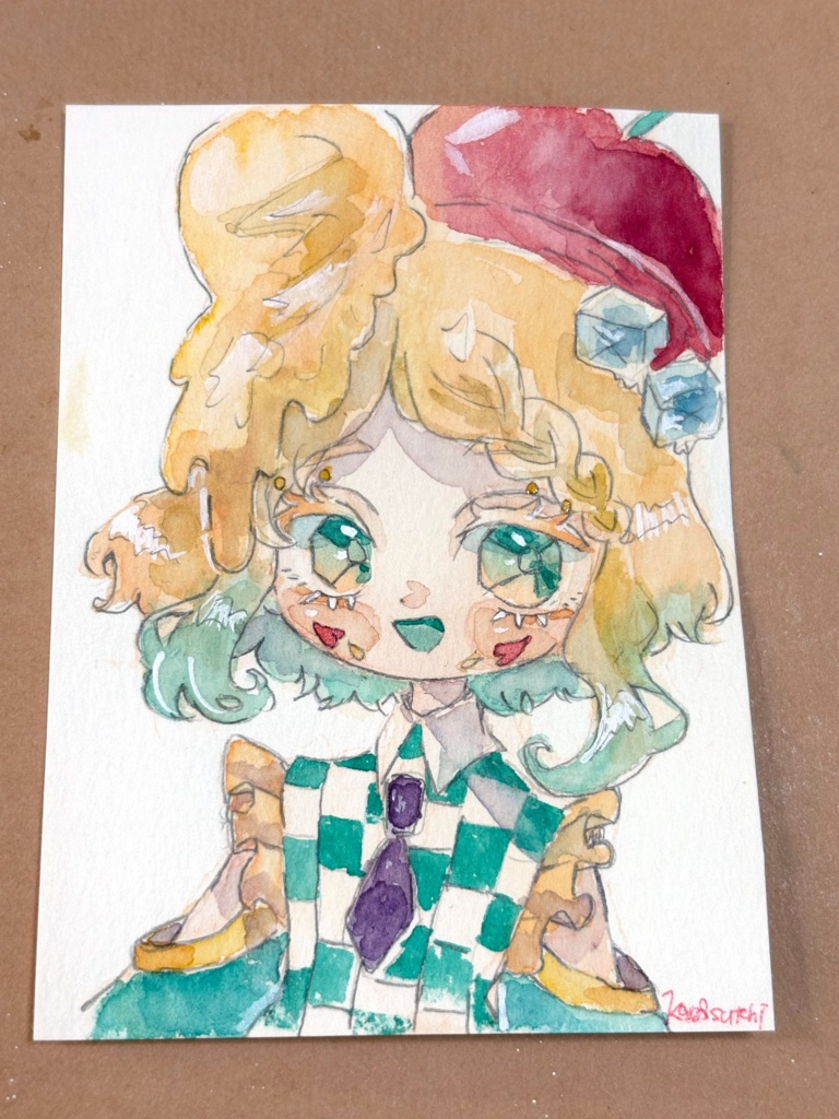 手描きイラスト原画