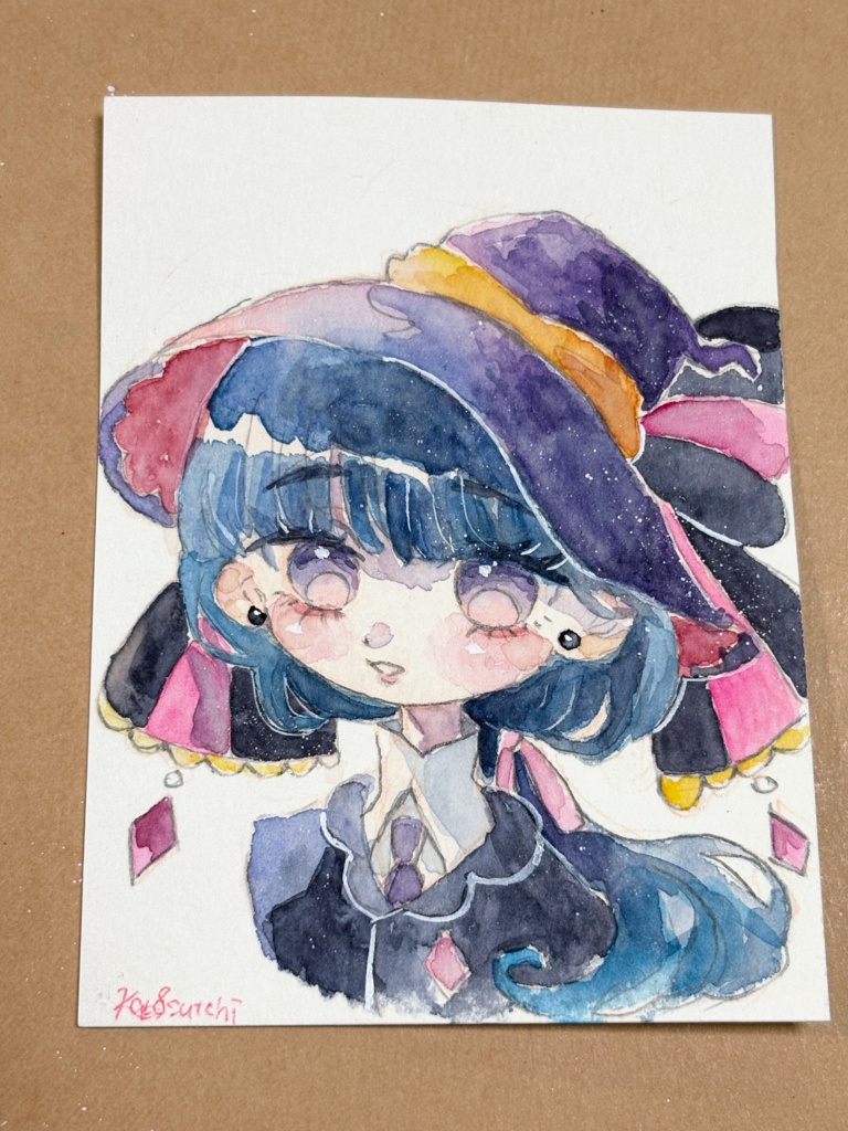 手描きイラスト原画