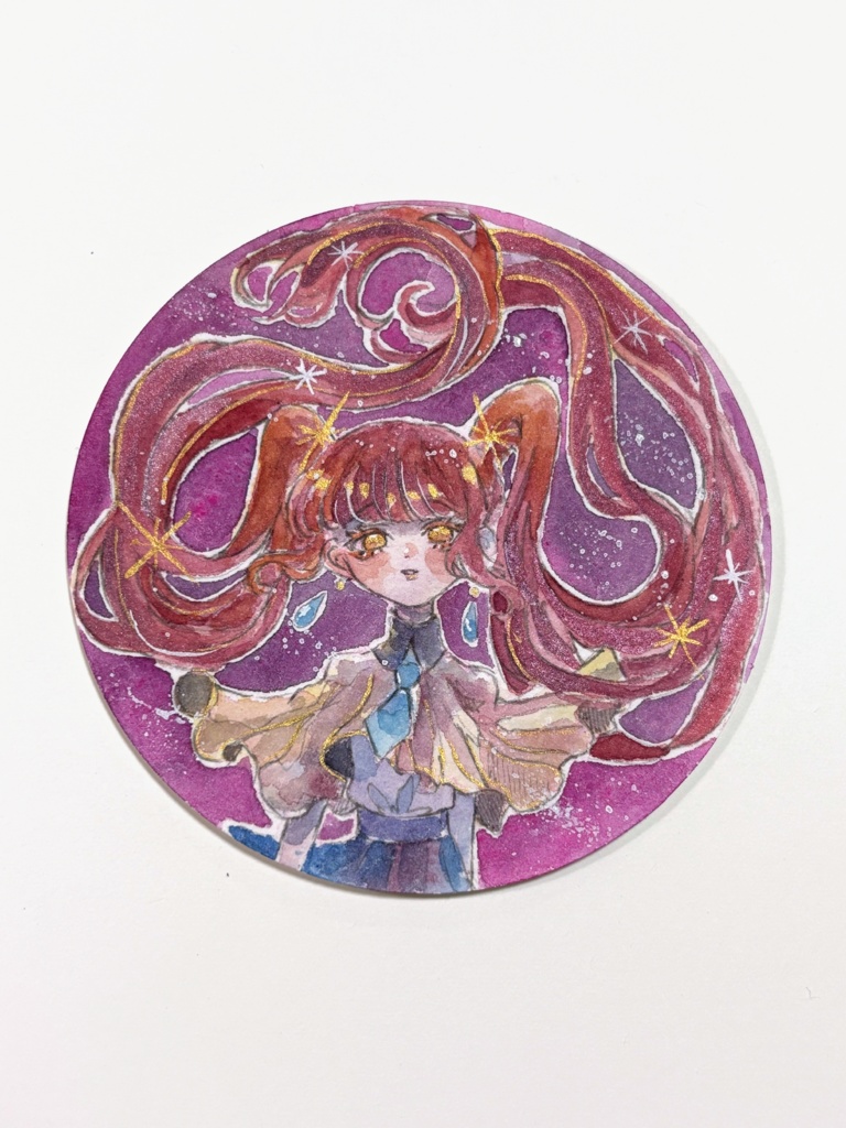 宇宙ツインテ（赤）