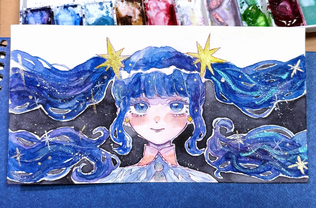 宇宙ツインテ！　手描き原画