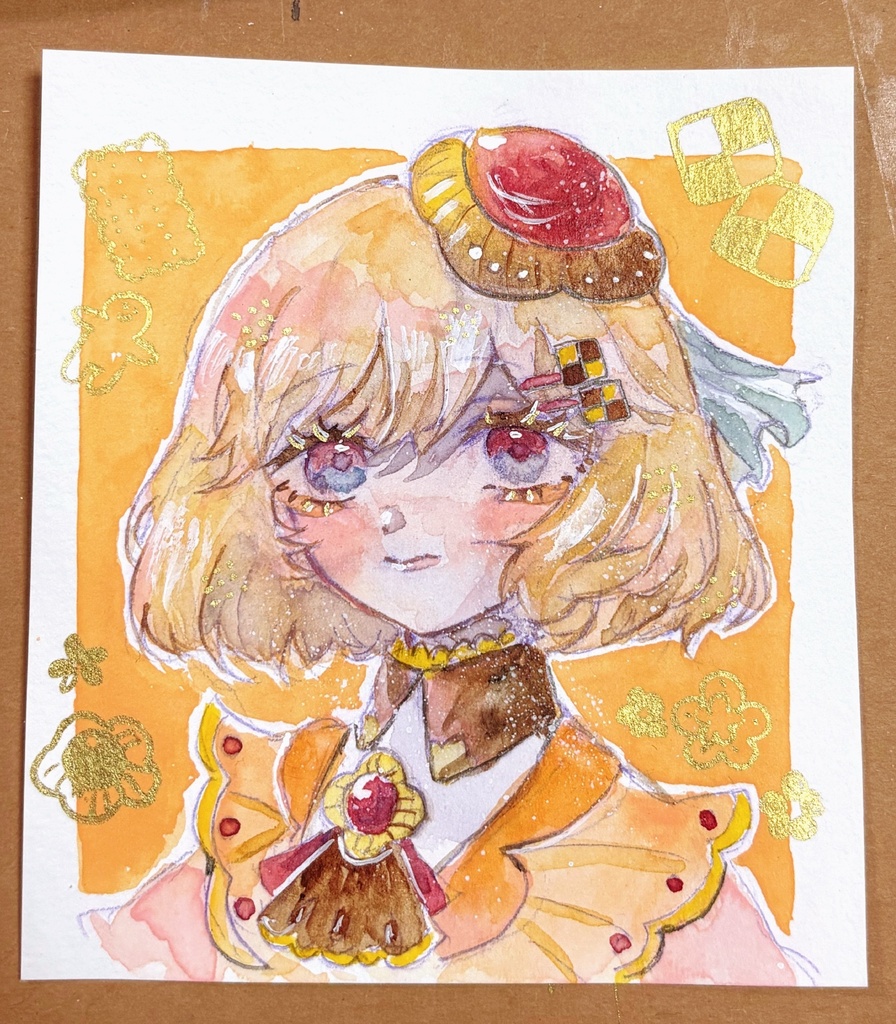 クッキーガール　手描き原画