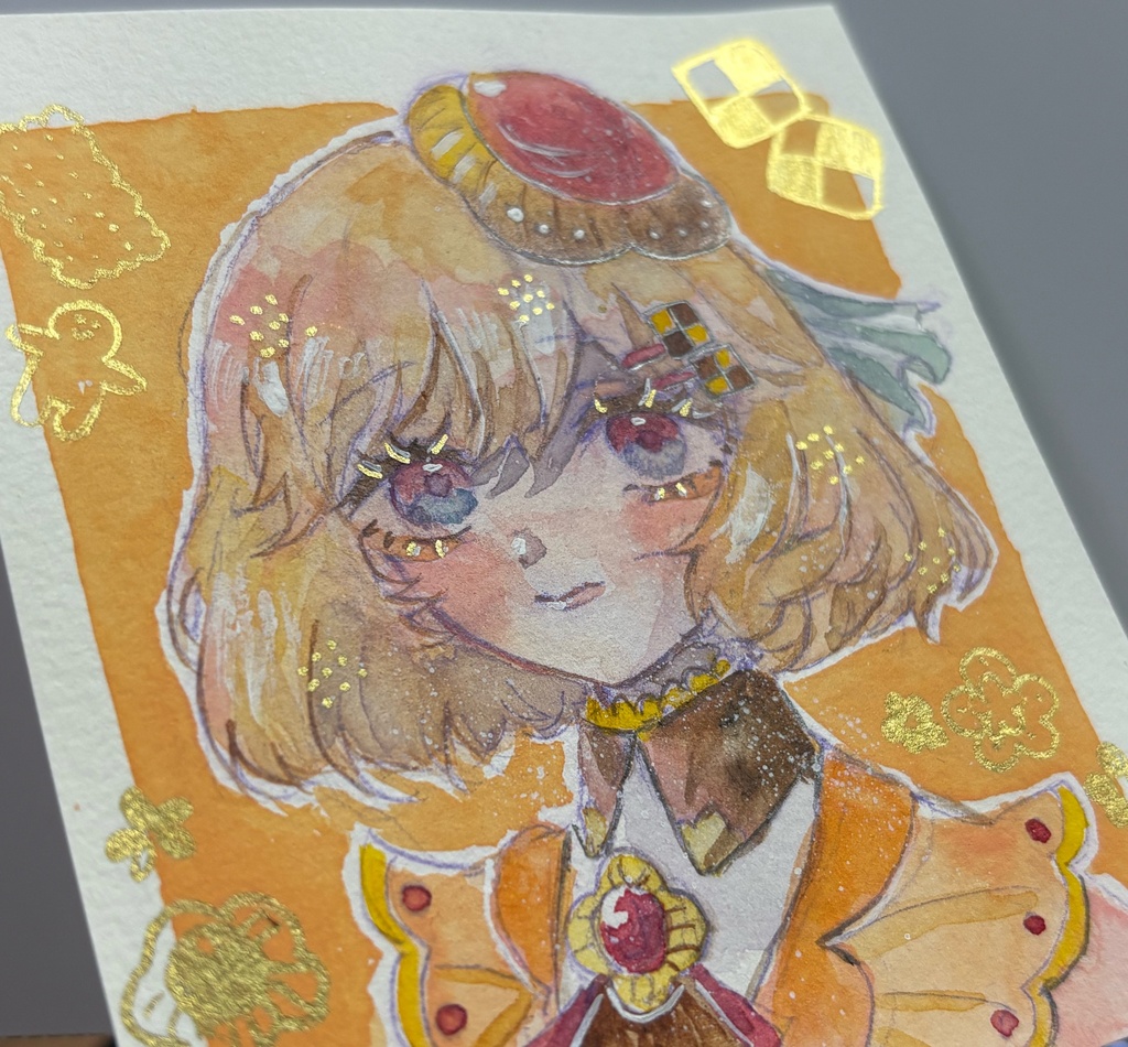 クッキーガール 手描き原画