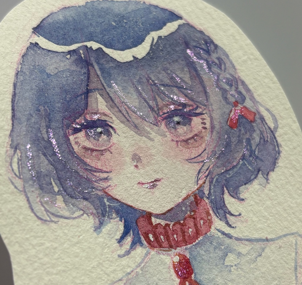 人形屋の少女 フレームレス原画