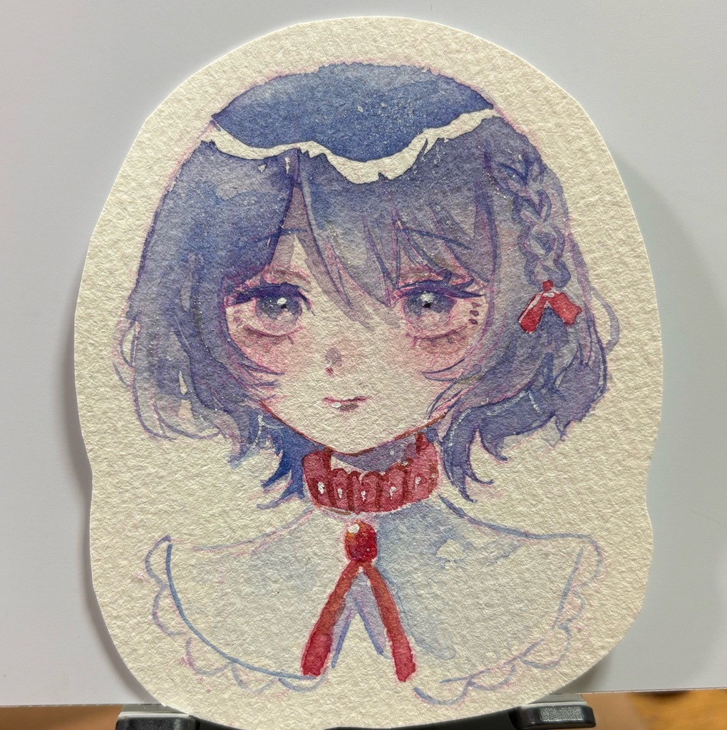 人形屋の少女 フレームレス原画