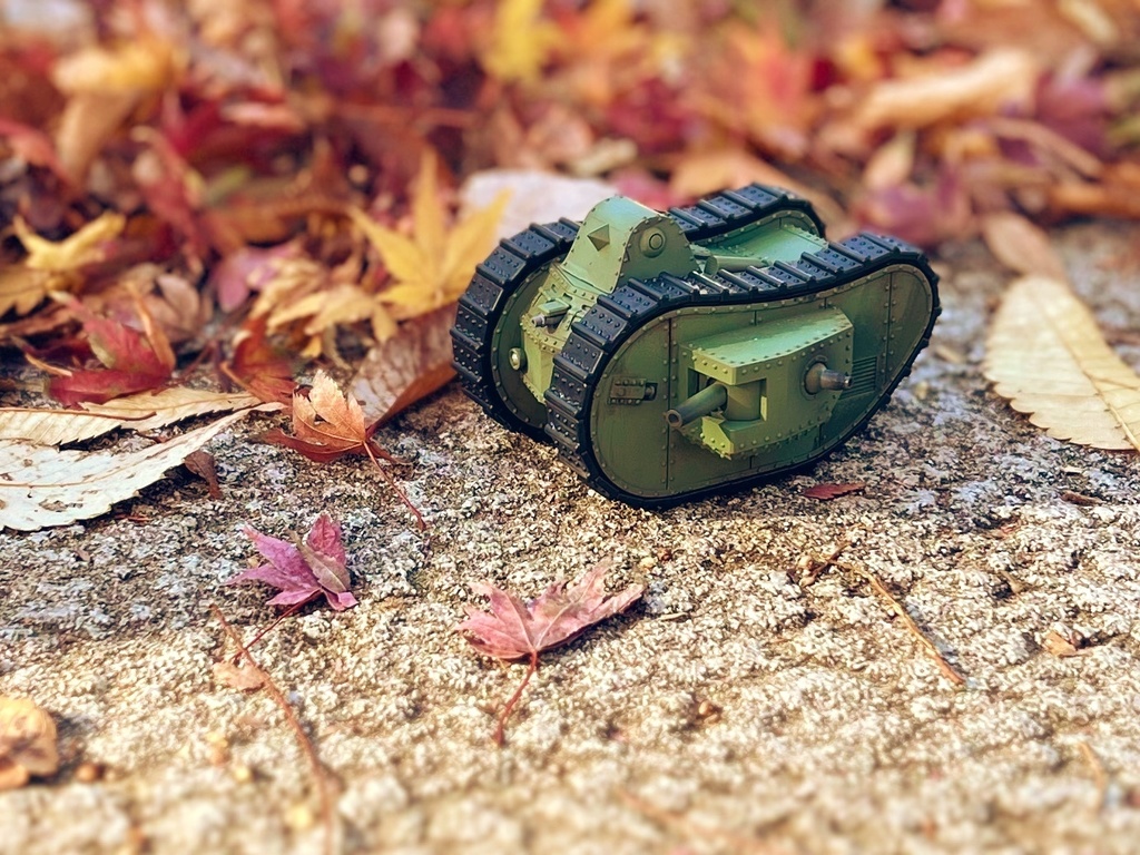 1/72 ハト型戦車