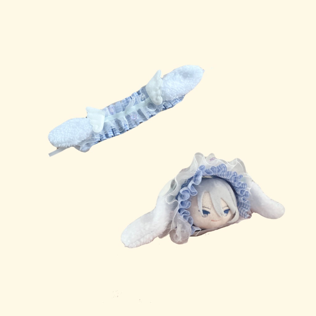 10cmぬい ヘッドドレス 🐰🪽