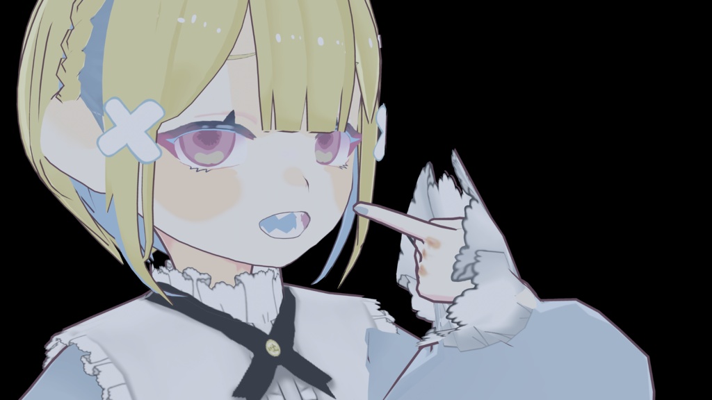 【Vroid Model】かしょくちゃん