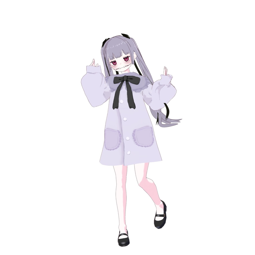 【Vroid model】ひみつちゃん