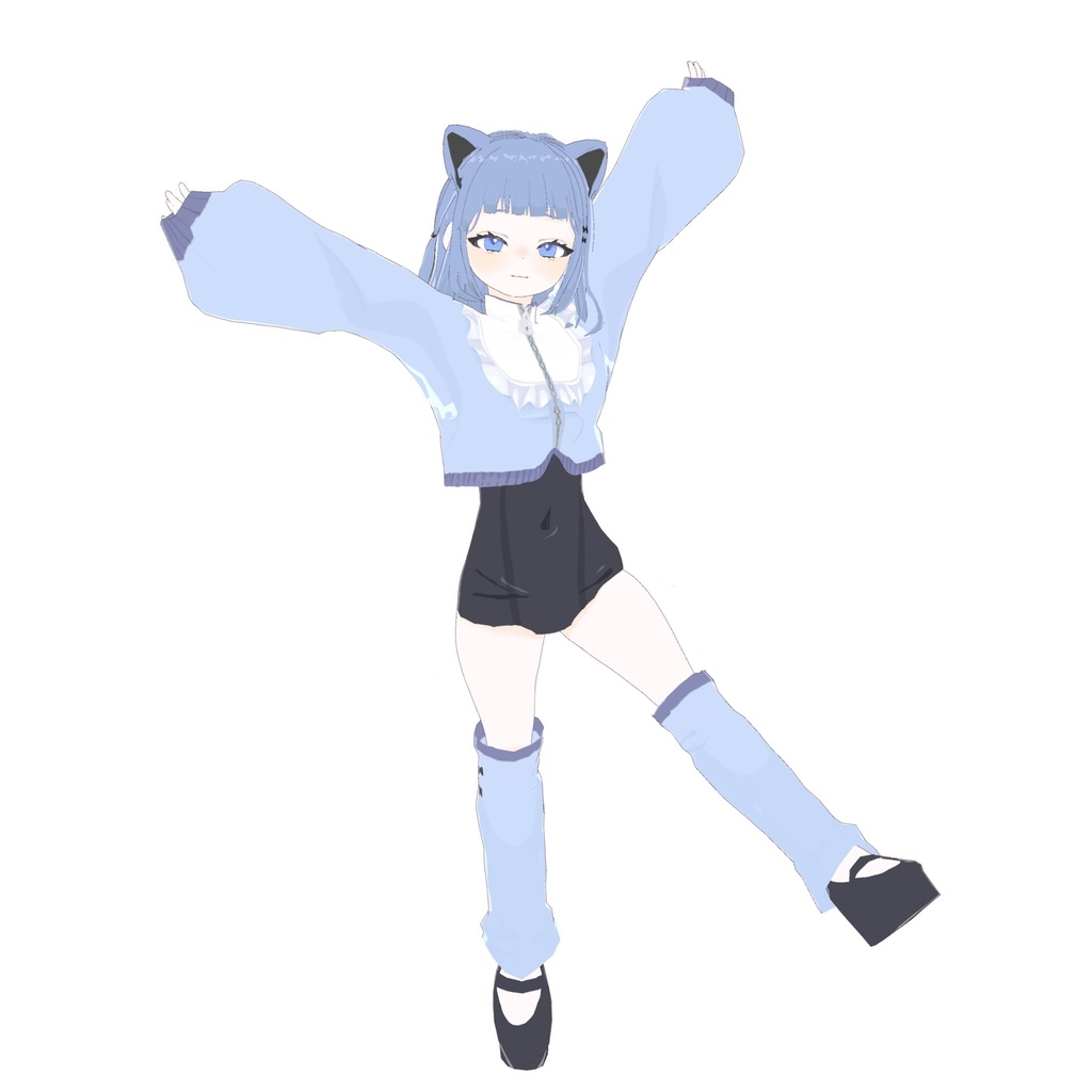 【Vroid model】えじきちゃん