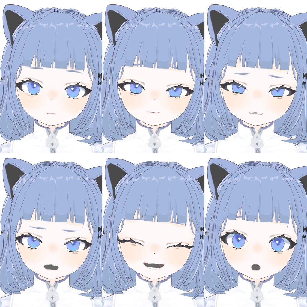 【Vroid model】えじきちゃん