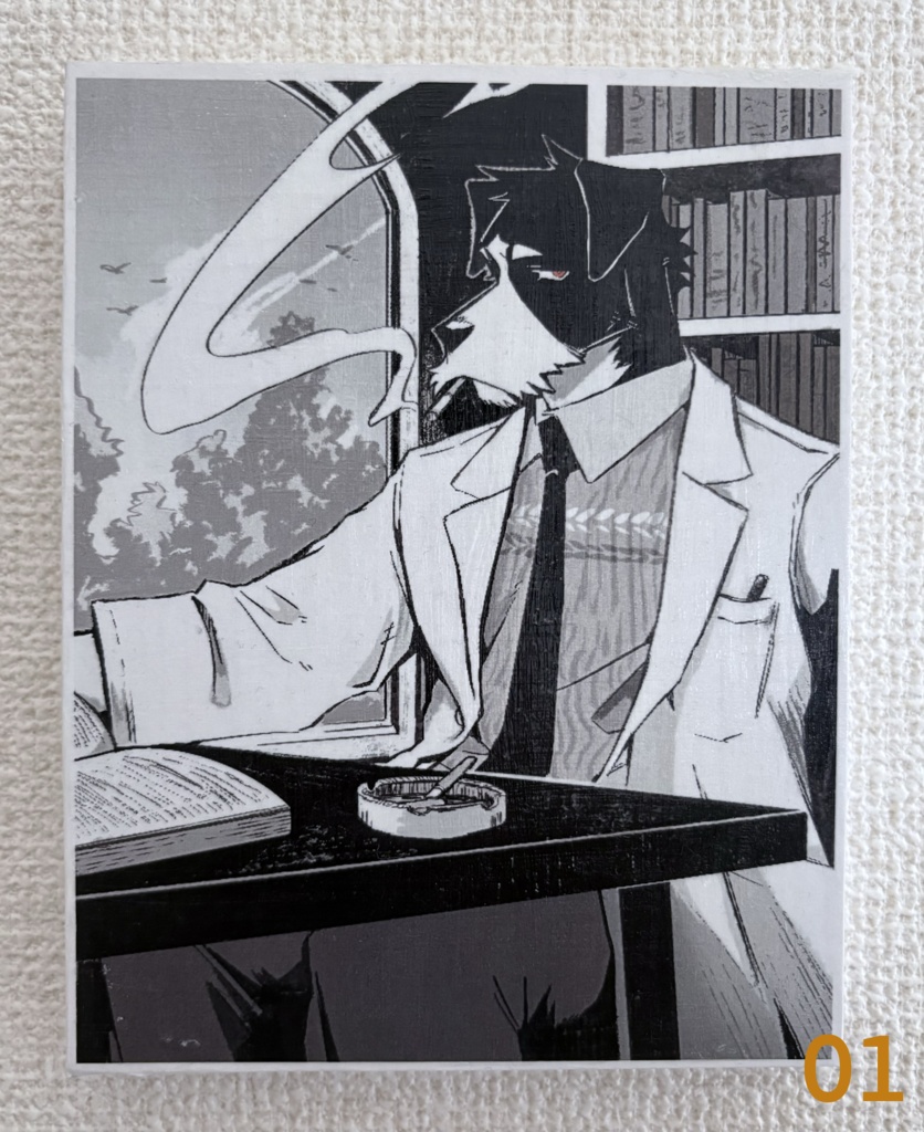 【MBTIナイト】木製パネル