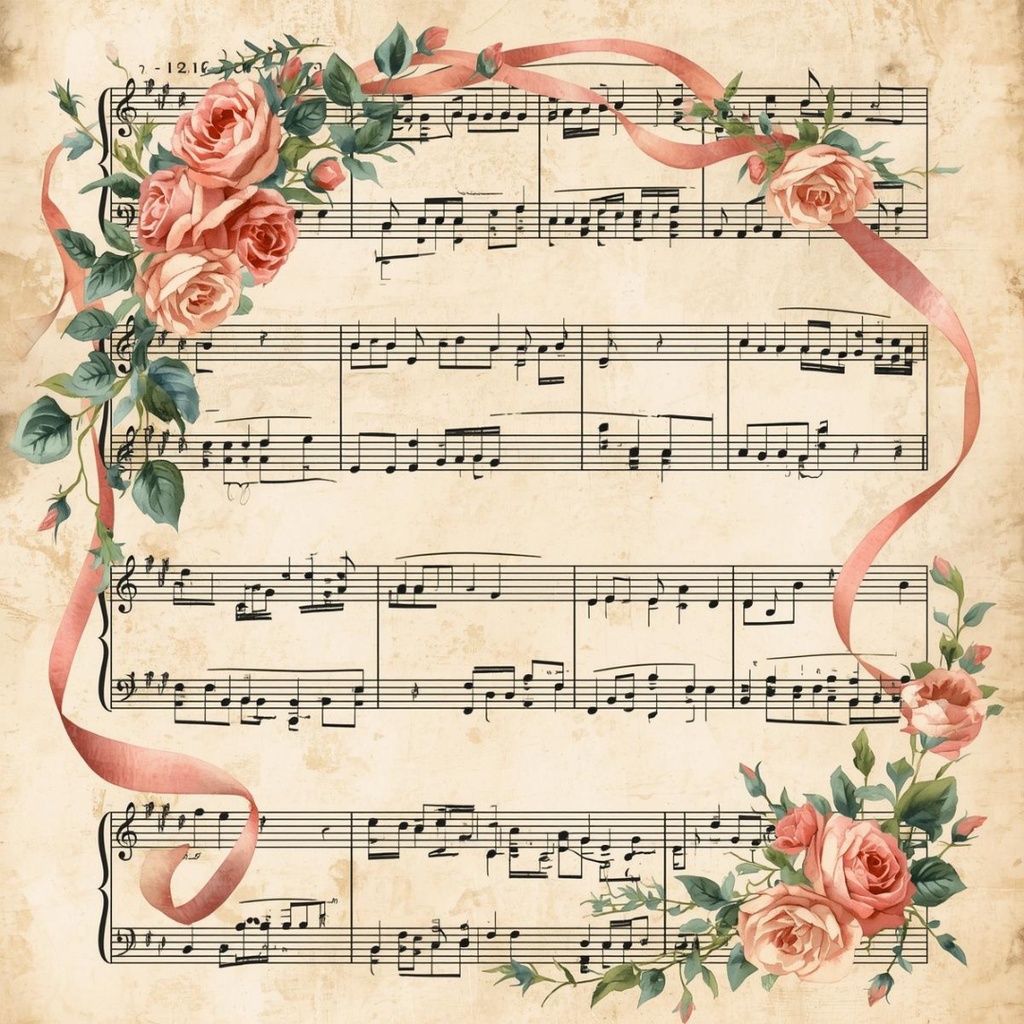 Ballet Series – アンティーク水彩クリップアート PNG12種類セット