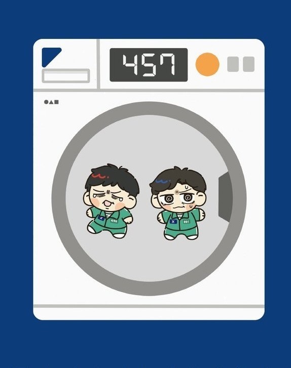 457洗濯機 グリッター シャカシャカアクリルキーホルダー(試作版)